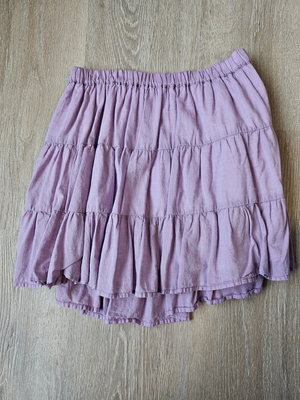 Mossimo Supply Co. Lavender Tiered Ruffle Skirt
